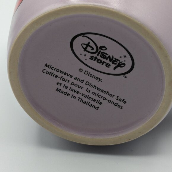 Minnie Mouse Disney Store Purple Polka Dot Mug, Minnie Mouse Red Dress and Bow - Picture 7 of 10